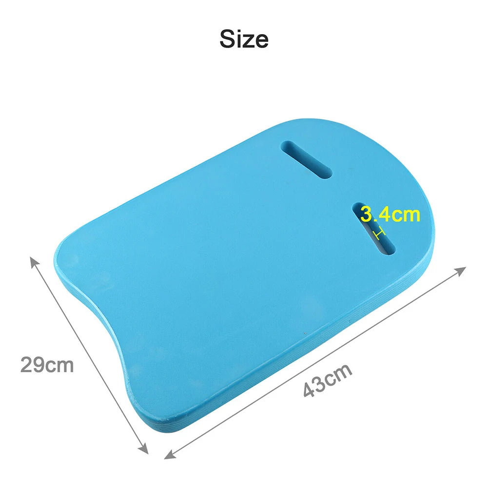 Prancha de natação flutuante para treinamento, para crianças e adultos, piscina, 38x28x3 cm
