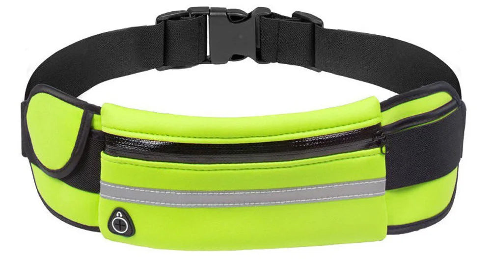Pochete Esportiva Unissex com Suporte para Garrafa – Ideal para Corrida, Ciclismo e Academia