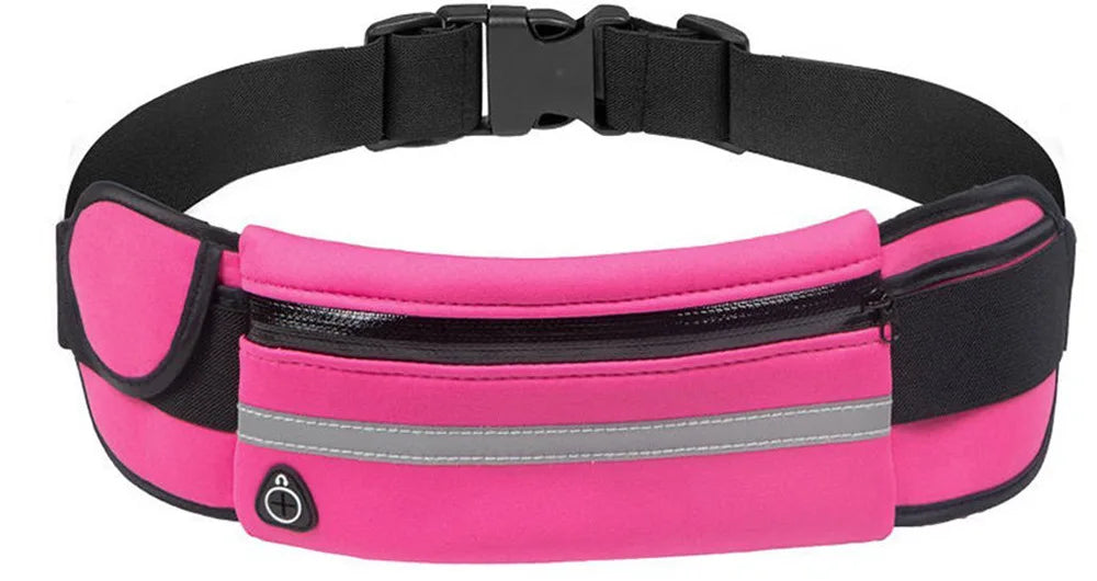 Pochete Esportiva Unissex com Suporte para Garrafa – Ideal para Corrida, Ciclismo e Academia