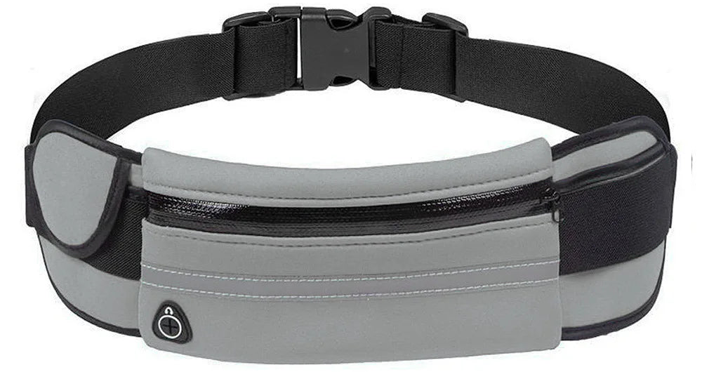 Pochete Esportiva Unissex com Suporte para Garrafa – Ideal para Corrida, Ciclismo e Academia